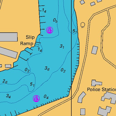 Land Information New Zealand Waikato River Entrance digital map