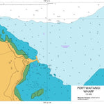 Land Information New Zealand Waitangi Wharf digital map