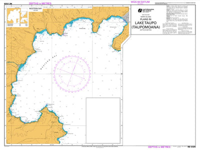 Land Information New Zealand Western Bay digital map