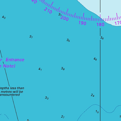 Land Information New Zealand Westport Harbour (North) digital map