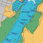 Land Information New Zealand Whitianga Harbour digital map