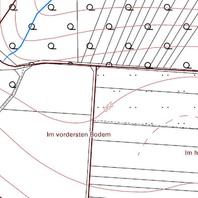 Landesamt für Vermessung und Geobasisinformationen Rheinland-Pfalz Aach (1:5,000) digital map