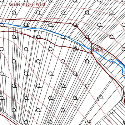 Landesamt für Vermessung und Geobasisinformationen Rheinland-Pfalz Achtelsbach 1 (1:5,000) digital map