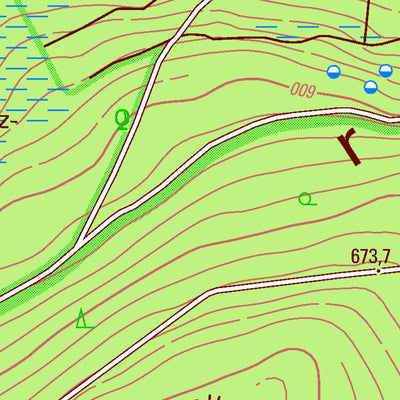 Landesamt für Vermessung und Geobasisinformationen Rheinland-Pfalz Allenbach (1:25,000) digital map