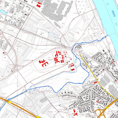 Landesamt für Vermessung und Geobasisinformationen Rheinland-Pfalz Andernach 13 (1:5,000) digital map