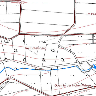 Landesamt für Vermessung und Geobasisinformationen Rheinland-Pfalz Asbach 1 (1:5,000) digital map