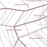 Landesamt für Vermessung und Geobasisinformationen Rheinland-Pfalz Asbach 5 (1:5,000) digital map