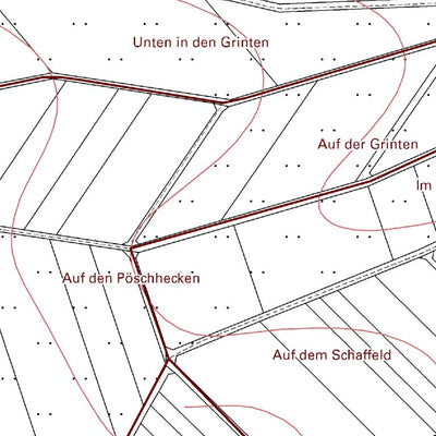 Landesamt für Vermessung und Geobasisinformationen Rheinland-Pfalz Asbach 5 (1:5,000) digital map