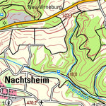 Landesamt für Vermessung und Geobasisinformationen Rheinland-Pfalz Baar (1:50,000) digital map