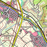 Landesamt für Vermessung und Geobasisinformationen Rheinland-Pfalz Bad Kreuznach (1:50,000) digital map