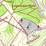 Landesamt für Vermessung und Geobasisinformationen Rheinland-Pfalz Bisterschied (1:25,000) digital map