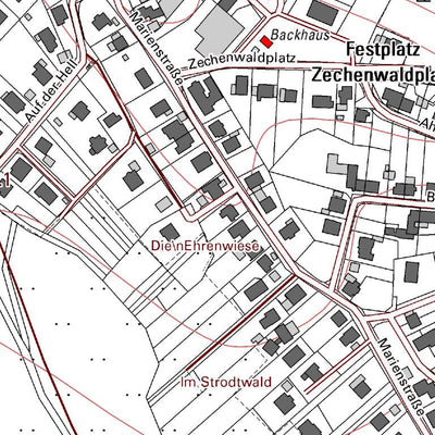 Landesamt für Vermessung und Geobasisinformationen Rheinland-Pfalz Brachbach 1 (1:5,000) digital map