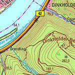 Landesamt für Vermessung und Geobasisinformationen Rheinland-Pfalz Braubach (1:25,000) digital map