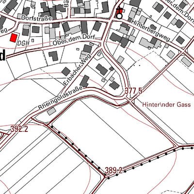 Landesamt für Vermessung und Geobasisinformationen Rheinland-Pfalz Breitscheid 2 (1:5,000) digital map