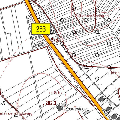 Landesamt für Vermessung und Geobasisinformationen Rheinland-Pfalz Bruchertseifen (1:5,000) digital map