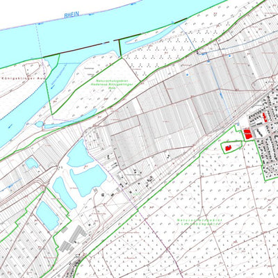 Landesamt für Vermessung und Geobasisinformationen Rheinland-Pfalz Budenheim 3 (1:5,000) digital map