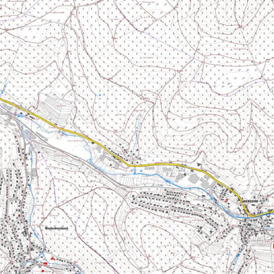 Landesamt für Vermessung und Geobasisinformationen Rheinland-Pfalz Daaden 6 (1:5,000) digital map