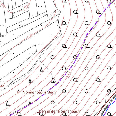 Landesamt für Vermessung und Geobasisinformationen Rheinland-Pfalz Datzeroth 3 (1:5,000) digital map