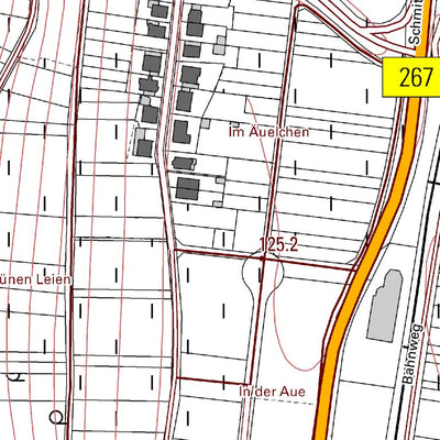 Landesamt für Vermessung und Geobasisinformationen Rheinland-Pfalz Dernau (1:5,000) digital map