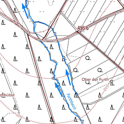 Landesamt für Vermessung und Geobasisinformationen Rheinland-Pfalz Derschen (1:5,000) digital map