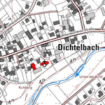 Landesamt für Vermessung und Geobasisinformationen Rheinland-Pfalz Dichtelbach (1:5,000) digital map