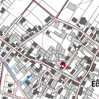 Landesamt für Vermessung und Geobasisinformationen Rheinland-Pfalz Eckelsheim (1:5,000) digital map