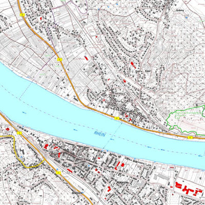 Landesamt für Vermessung und Geobasisinformationen Rheinland-Pfalz Erpel 3 (1:5,000) digital map