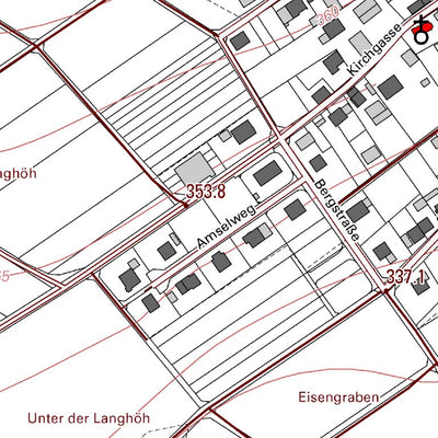 Landesamt für Vermessung und Geobasisinformationen Rheinland-Pfalz Eschbach (1:5,000) digital map