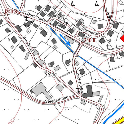 Landesamt für Vermessung und Geobasisinformationen Rheinland-Pfalz Friesenhagen 1 (1:5,000) digital map