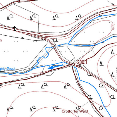 Landesamt für Vermessung und Geobasisinformationen Rheinland-Pfalz Friesenhagen 4 (1:5,000) digital map