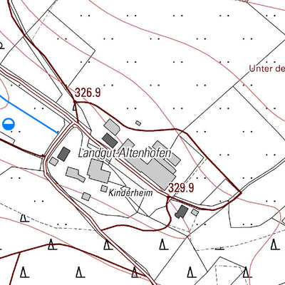 Landesamt für Vermessung und Geobasisinformationen Rheinland-Pfalz Friesenhagen 9 (1:5,000) digital map