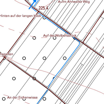 Landesamt für Vermessung und Geobasisinformationen Rheinland-Pfalz Grafschaft 11 (1:5,000) digital map