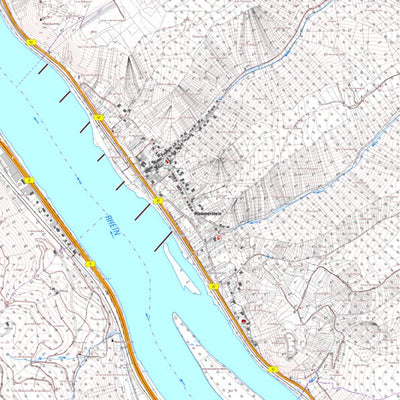 Landesamt für Vermessung und Geobasisinformationen Rheinland-Pfalz Hammerstein 1 (1:5,000) digital map