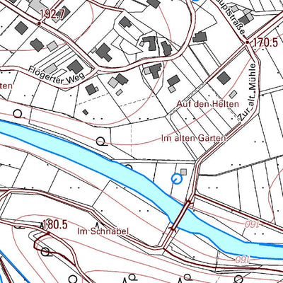 Landesamt für Vermessung und Geobasisinformationen Rheinland-Pfalz Helmeroth (1:5,000) digital map