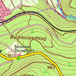 Landesamt für Vermessung und Geobasisinformationen Rheinland-Pfalz Hilscheid (1:25,000) digital map