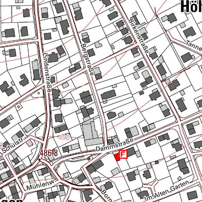 Landesamt für Vermessung und Geobasisinformationen Rheinland-Pfalz Höhn 3 (1:5,000) digital map