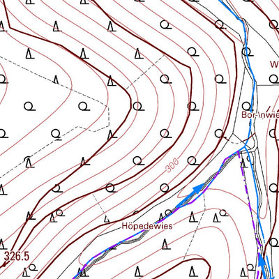 Landesamt für Vermessung und Geobasisinformationen Rheinland-Pfalz Hontheim 2 (1:5,000) digital map