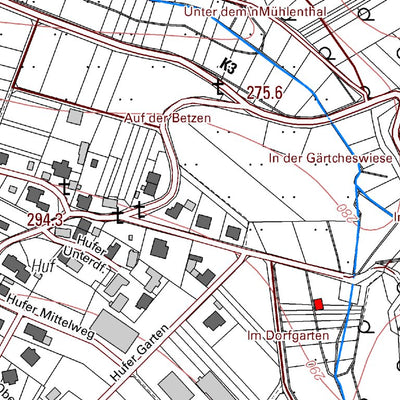 Landesamt für Vermessung und Geobasisinformationen Rheinland-Pfalz Horhausen (Westerwald) 1 (1:5,000) digital map