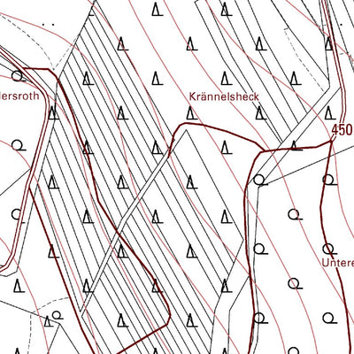 Landesamt für Vermessung und Geobasisinformationen Rheinland-Pfalz Idar-Oberstein 18 (1:5,000) digital map