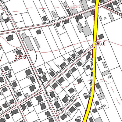 Landesamt für Vermessung und Geobasisinformationen Rheinland-Pfalz Ilbesheim 1 (1:5,000) digital map