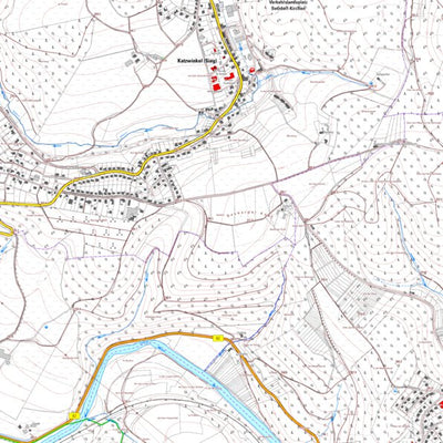 Landesamt für Vermessung und Geobasisinformationen Rheinland-Pfalz Katzwinkel (Sieg) 2 (1:5,000) digital map