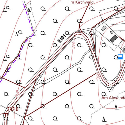 Landesamt für Vermessung und Geobasisinformationen Rheinland-Pfalz Kirchen (Sieg) 3 (1:5,000) digital map