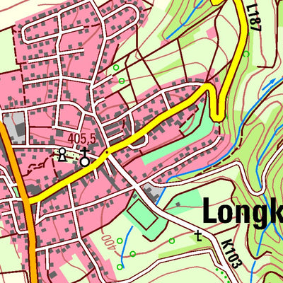Landesamt für Vermessung und Geobasisinformationen Rheinland-Pfalz Kleinich (1:25,000) digital map