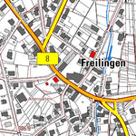 Landesamt für Vermessung und Geobasisinformationen Rheinland-Pfalz Maxsain 5 (1:5,000) digital map