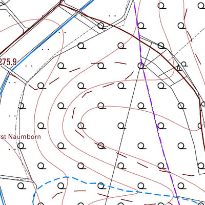 Landesamt für Vermessung und Geobasisinformationen Rheinland-Pfalz Nußbaum 2 (1:5,000) digital map