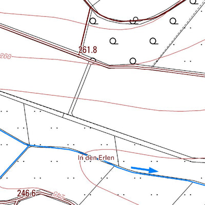 Landesamt für Vermessung und Geobasisinformationen Rheinland-Pfalz Oberirsen 1 (1:5,000) digital map
