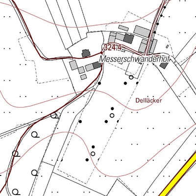 Landesamt für Vermessung und Geobasisinformationen Rheinland-Pfalz Otterberg 8 (1:5,000) digital map