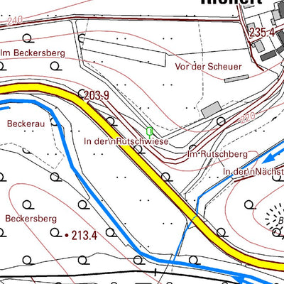 Landesamt für Vermessung und Geobasisinformationen Rheinland-Pfalz Puderbach 1 (1:5,000) digital map