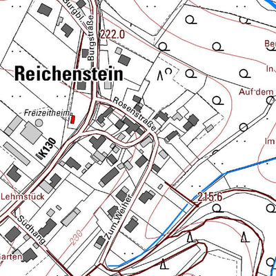 Landesamt für Vermessung und Geobasisinformationen Rheinland-Pfalz Puderbach 1 (1:5,000) digital map