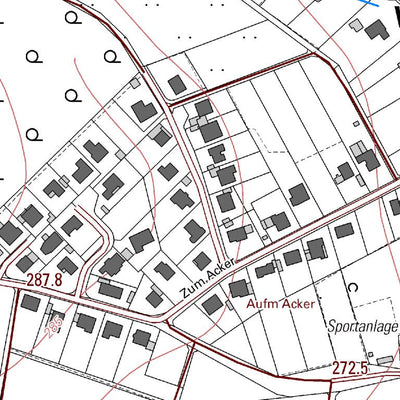 Landesamt für Vermessung und Geobasisinformationen Rheinland-Pfalz Puderbach 2 (1:5,000) digital map